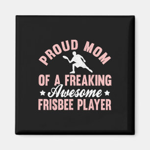 Frisbee Speler Ultimate Frisbee Disc Golf Moeder M Magneet