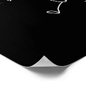 Frisbee Stickman Disc Golf Funny Ultimate Frisbee  Poster (Hoek)