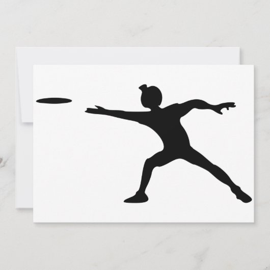 frisbee uitnodigingen (Voorkant)