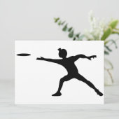 frisbee uitnodigingen (Staand voorkant)