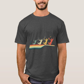 Frisbee Vintage Retro Frisbee T-shirt