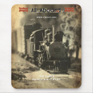 Frisco 151 Rollin' onderaan het spoor Muismat