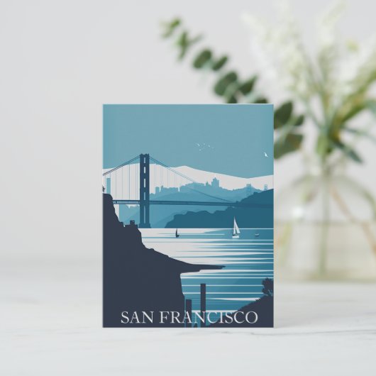 FRISCO BAY #1 BRIEFKAART (Staand voorkant)