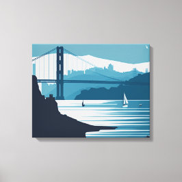 FRISCO BAY #1 CANVAS AFDRUK