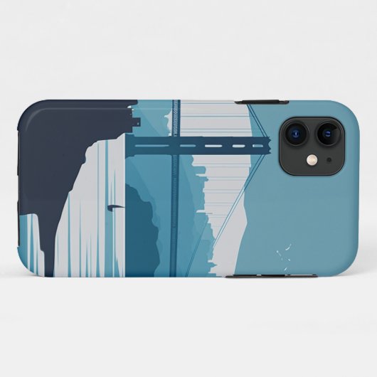 FRISCO BAY #1 Case-Mate iPhone CASE (Achterkant (horizontaal))