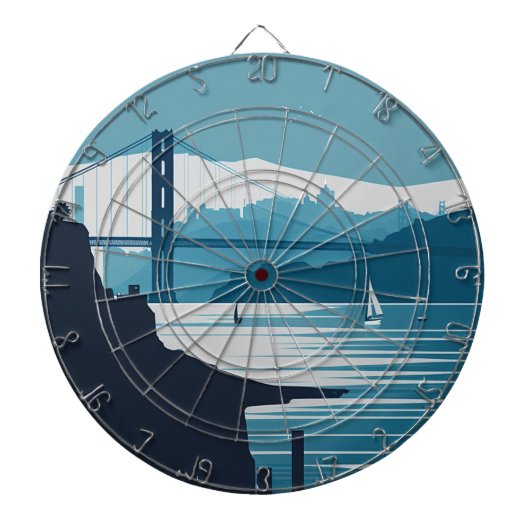 FRISCO BAY #1 DARTBORD (Voorkant)