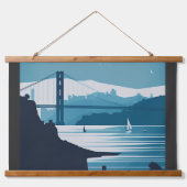 FRISCO BAY #1 HANGEND WANDKLEED (Voorkant)