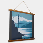 FRISCO BAY #1 HANGEND WANDKLEED (Gebogen)