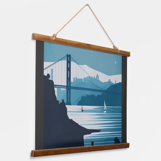 FRISCO BAY #1 HANGEND WANDKLEED (Gebogen)