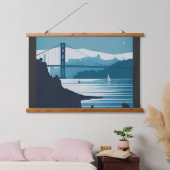 FRISCO BAY #1 HANGEND WANDKLEED (Slaapkamer)