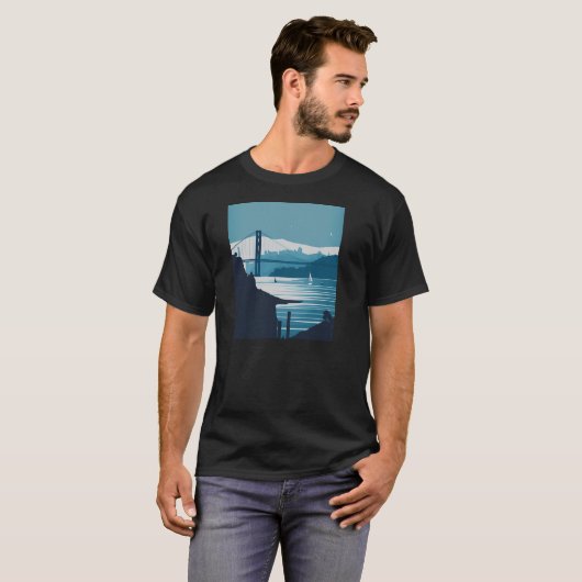 FRISCO BAY #1 T-SHIRT (Voorkant volledig)