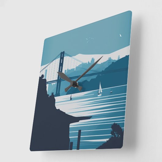 FRISCO BAY #1 VIERKANTE KLOK (Hoek)