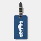 Frisco Colorado alstublieft Bagagelabel (Voorkant verticaal)