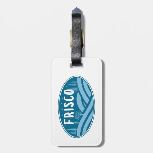 Frisco Colorado buitenshuis Bagagelabel (Achterkant verticaal)