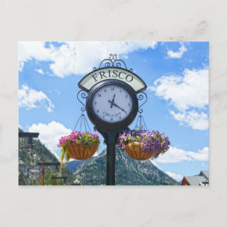 Frisco, Colorado, Clock Briefkaart