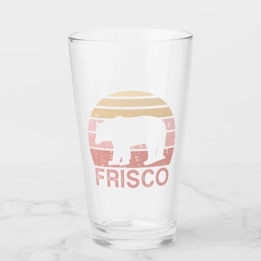 Frisco Colorado Retro Beer Glas (Voorkant)