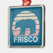 Frisco Colorado Retro Beer Metalen Ornament (Links)