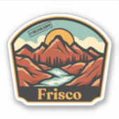 Frisco, Colorado Sticker (Voorkant)