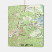 Frisco Colorado Topo Map Keramisch Ornament (Links)