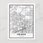Frisco Map Briefkaart (Voorkant)