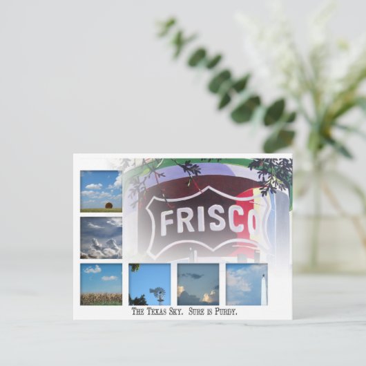 Frisco, Texas Briefkaart (Staand voorkant)