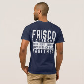 Frisco "Together" voor/achter - M Bella Canvas T-shirt (Achterkant volledig)