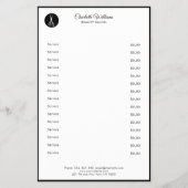 Friseur Flyer (Voorkant)