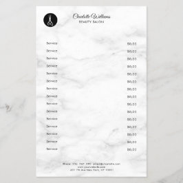 Friseur Marmor Flyer