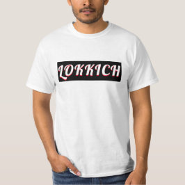 Frisiaans woord lokk ich vertaalt zich naar gelukk t-shirt