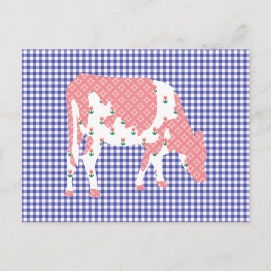 Frisiaanse koe, Friese koe Briefkaart (Voorkant)