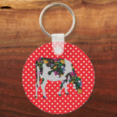 Frisiaanse koe, Friese koe Sleutelhanger (Voorkant)