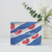Frisian Flag Fryslân Boppe Briefkaart Kaart (Staand voorkant)