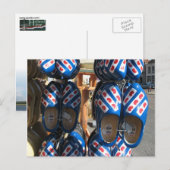 Frisian Klomp Clogs Foto Briefkaart (Voorkant / Achterkant)