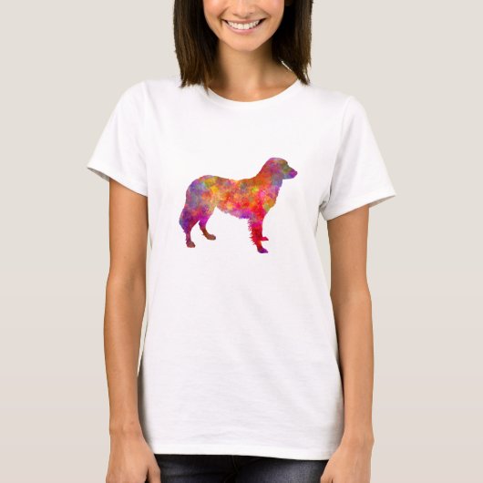 Frisian Pointer in watercolor T-shirt (Voorkant)