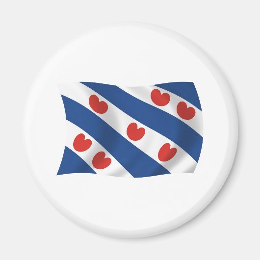 Frisians Flag Magnet (Voorkant)