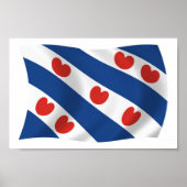 Frisians Poster afdrukken (Voorkant)