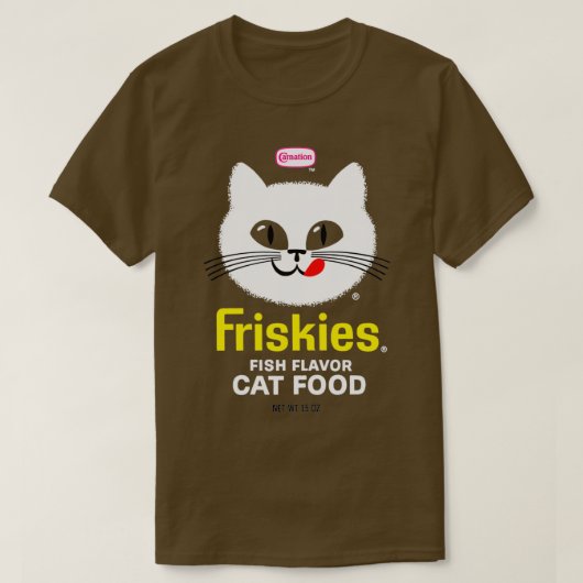 Friskies kattenvoer t-shirt (Design voorkant)