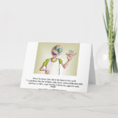 FRISKIE'S NIEUWE RAT HAMMER verjaardagskaart Kaart (Achterkant)