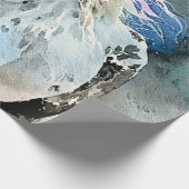 Frisky Appaloosa Mare Watercolour Cadeaupapier (Hoek)