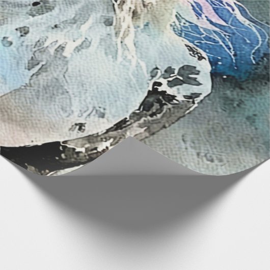 Frisky Appaloosa Mare Watercolour Cadeaupapier (Hoek)