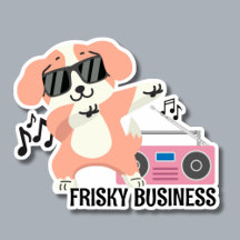 Frisky Business Dancing Dog Waterdicht