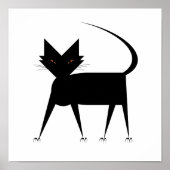 Frisky Cat Poster (Voorkant)