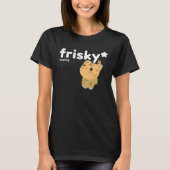 Frisky Feeling Cute Tiger T-shirt (Voorkant)