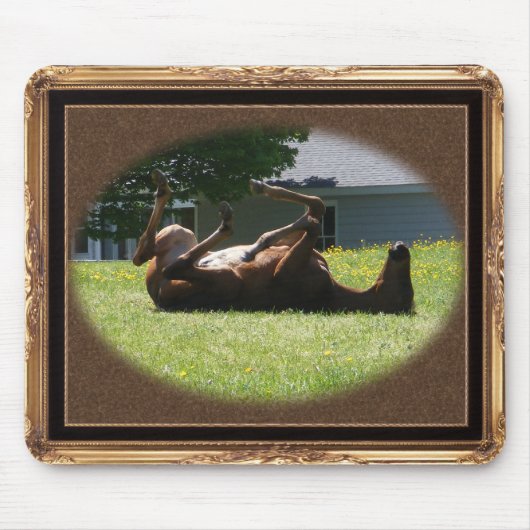 Frisky Foal ~ mousepad Muismat (Voorkant)