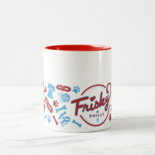 Frisky in Philly: Koffieontwerp voor Collage Mok