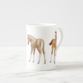 Frisky Little Foals Bone China Mok (Voorkant rechts)
