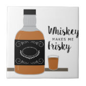 Frisky Whiskey Tegeltje (Voorkant)