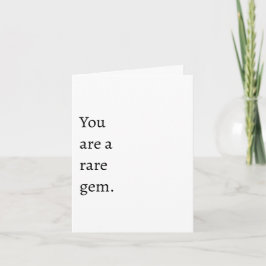 Frisse bedankkaart feestdagen kaart