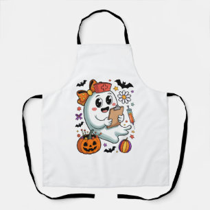Frisse Boo'd Coffee Halloween Schort