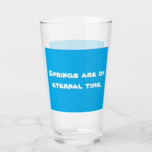 Frisse drankwater glas tumbler